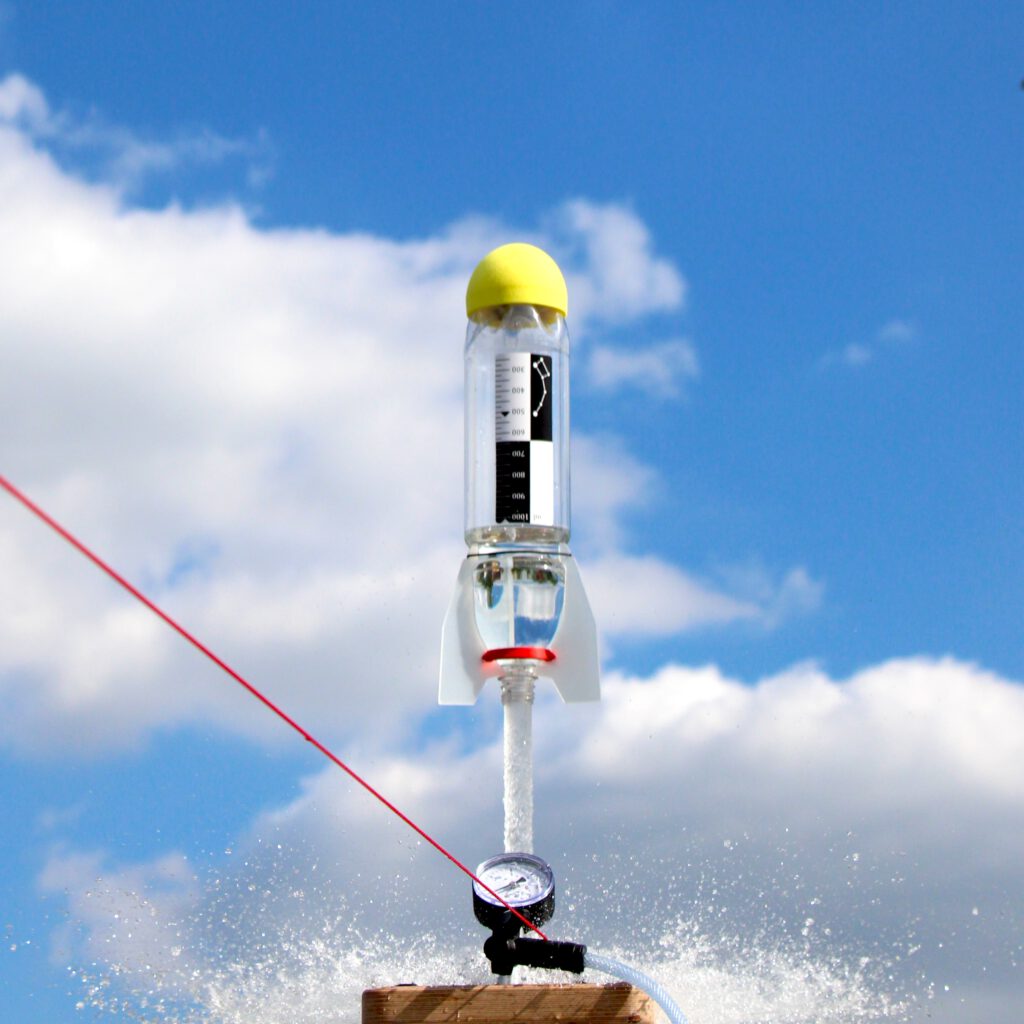 Little Bear water rocket launch picture by Scholz & Gallus